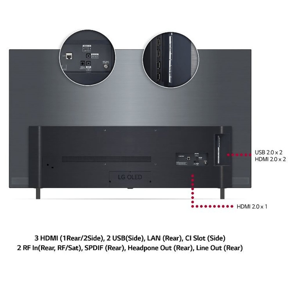LG OLED65A16LA 65" 4K UHD OLED Smart TV with Self-lit Pixel Technology - Atlantic Electrics