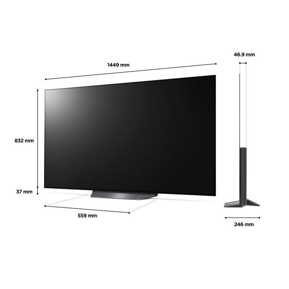 LG OLED65B26LAAEK 65" 4K OLED Smart TV with Voice Assistants - | Atlantic Electrics - 39478161309919 