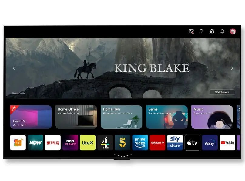 LG OLED65G36LA (2023) OLED HDR 4K Ultra HD Smart TV, 65 inch with Freeview Play/Freesat HD, Dolby Atmos & One Wall Design - Titanium Grey | Atlantic Electrics - 40452204888287 