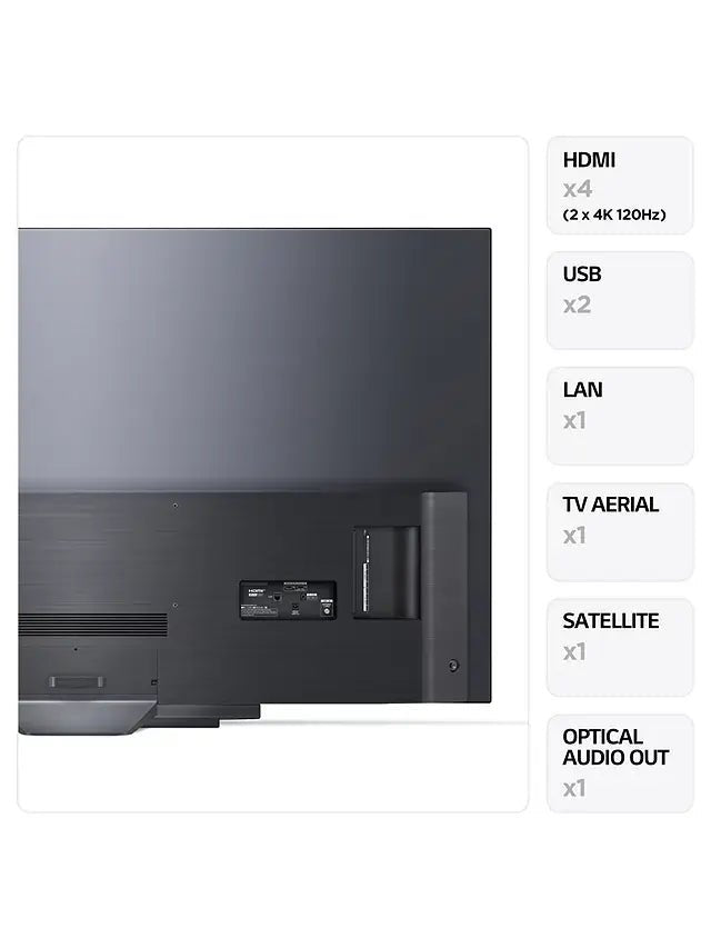 LG OLED77B36LA (2023) OLED HDR 4K Ultra HD Smart TV, 77 inch with Freeview Play/Freesat HD & Dolby Atmos - Black | Atlantic Electrics - 40452204265695 