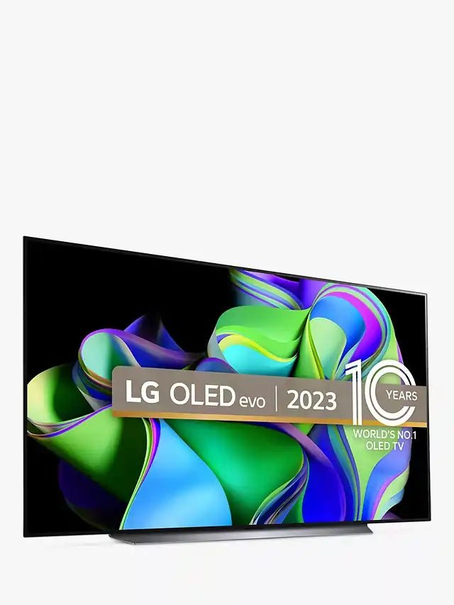 LG OLED83C34LA (2023) OLED HDR 4K Ultra HD Smart TV, 83 inch with Freeview Play/Freesat HD & Dolby Atmos - Dark Titan Silver - Atlantic Electrics - 40452204658911 