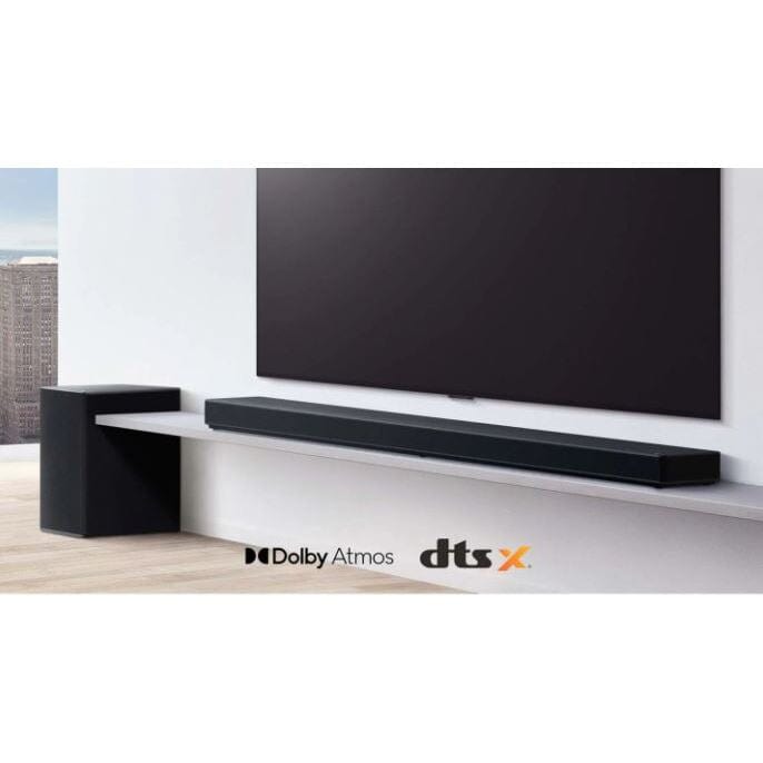 LG SP11RADGBRLLK Soundbar and Subwoofer Rear Up-Firing Speakers Dolby Atmos DTS - Black | Atlantic Electrics - 39478168617183 