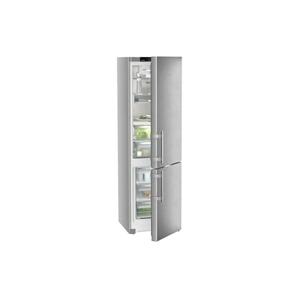 Liebherr CBNSDB5753 Prime 362 Litre Fridge Freezer with BioFresh and NoFrost, 59.7cm Wide - Silver | Atlantic Electrics - 39478170222815 