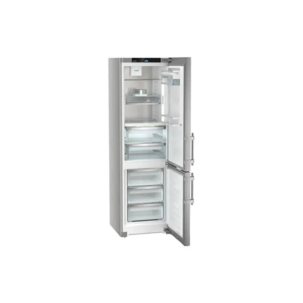 Liebherr CBNSDB5753 Prime 362 Litre Fridge Freezer with BioFresh and NoFrost, 59.7cm Wide - Silver | Atlantic Electrics - 39478170353887 