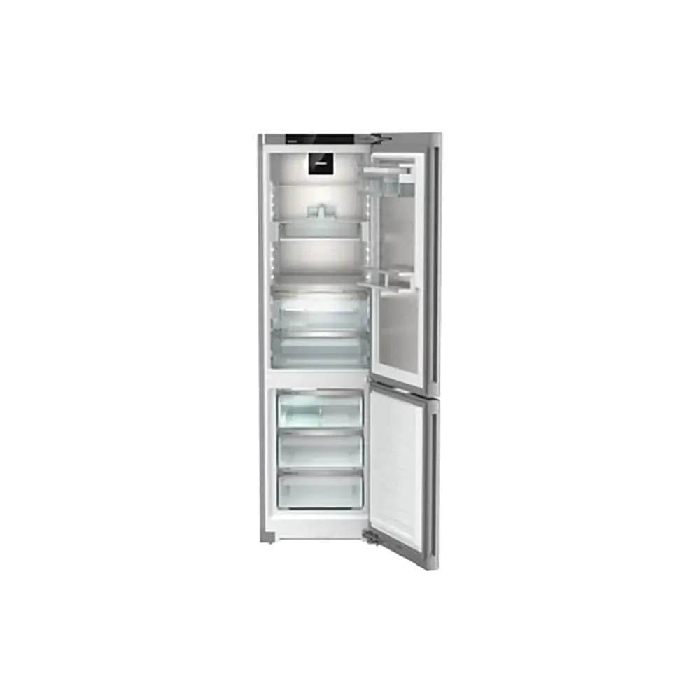 Liebherr CBNSTD579I Peak 362 Litre Fridge Freezer with BioFresh Professional and NoFrost, 59.7cm Wide - Stainless Steel | Atlantic Electrics - 39478169731295 