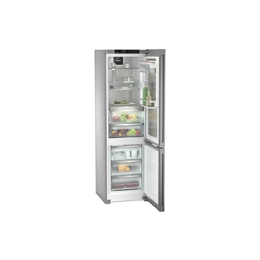 Liebherr CBNSTD579I Peak 362 Litre Fridge Freezer with BioFresh Professional and NoFrost, 59.7cm Wide - Stainless Steel | Atlantic Electrics