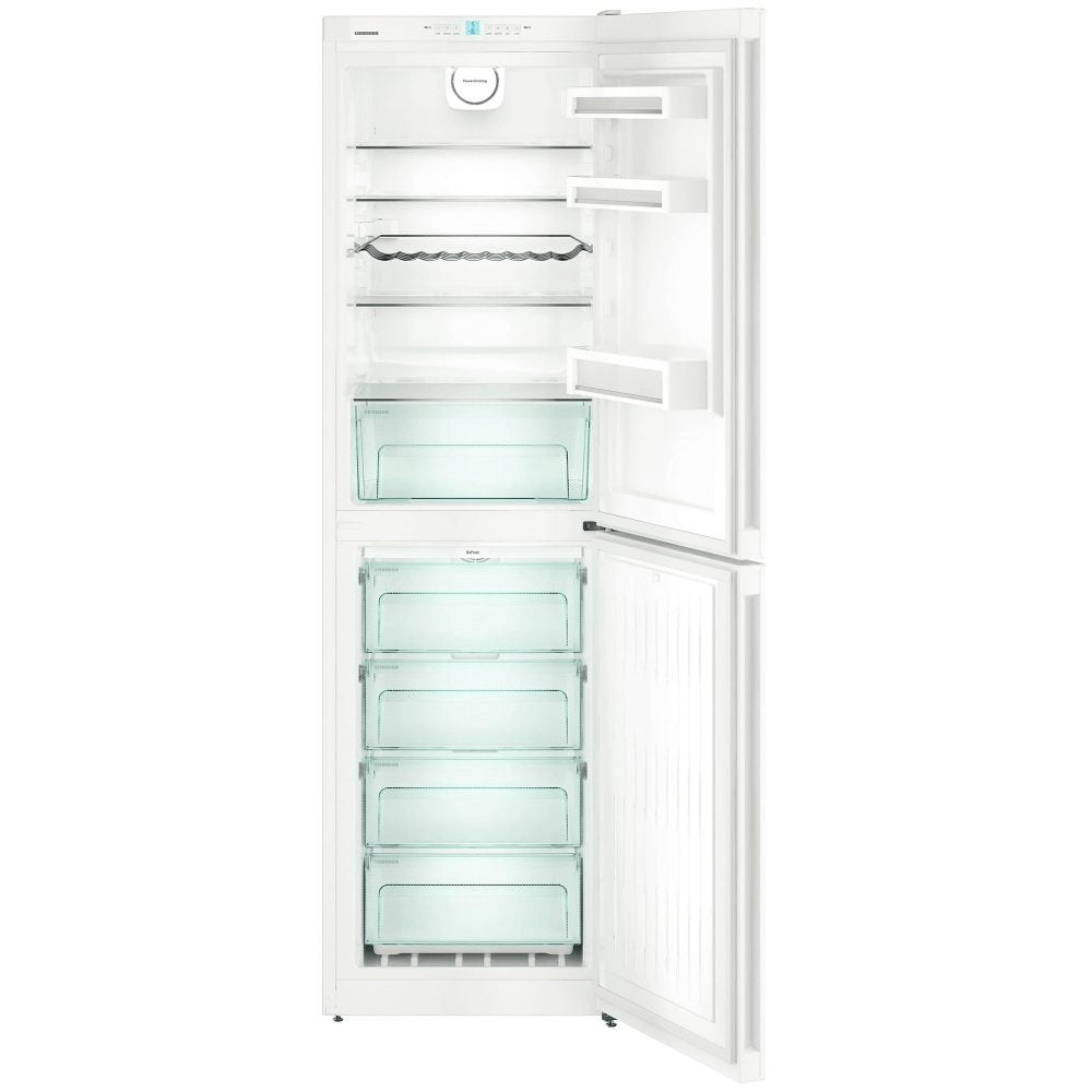 Liebherr CN4713 334 Litre Freestanding Fridge Freezer 50-50 Split Frost Free 60cm Wide - White | Atlantic Electrics - 39478170779871 
