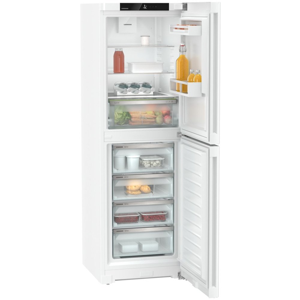 Liebherr CND5204 50/50 Frost Free Freestanding Fridge Freezer 187 litres/ 132 litres- White | Atlantic Electrics