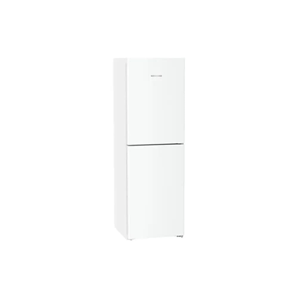 Liebherr CND5204 Pure 319 Litre Combined Fridge Freezer with EasyFresh and NoFrost, 3 Fridge Shelves, 4 Freezer Drawers, 59.7cm Wide - White | Atlantic Electrics - 39478174875871 