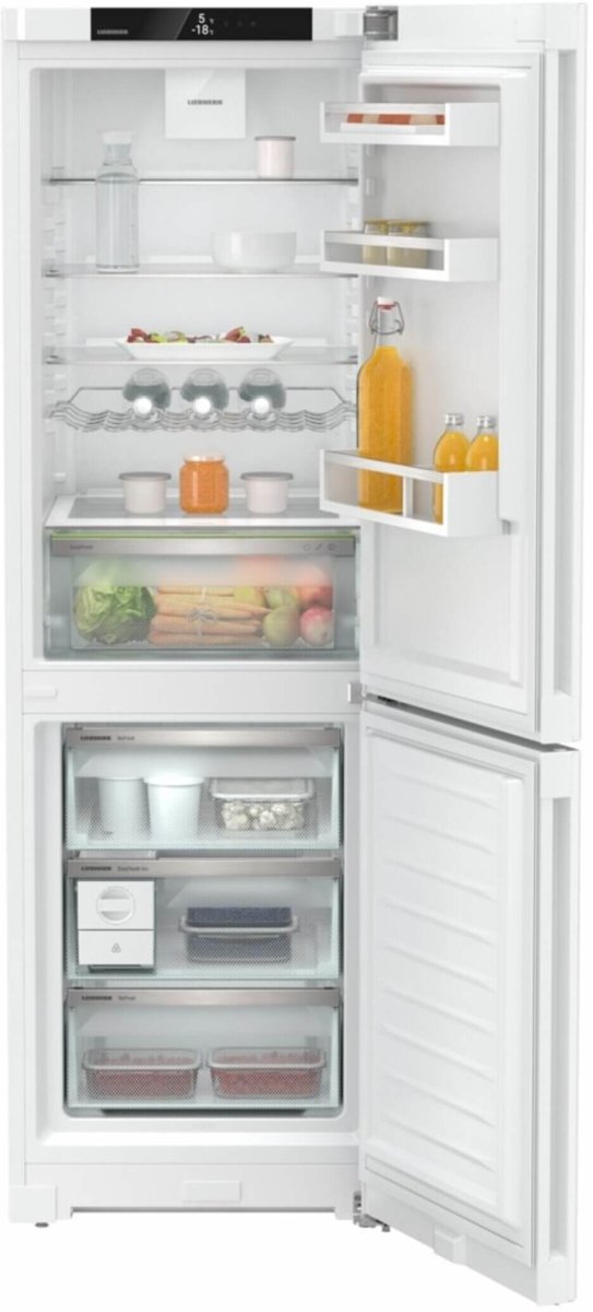 Liebherr CND5223 Wifi Connected 70/30 330L Frost Free Fridge Freezer White | Atlantic Electrics - 39478173171935 