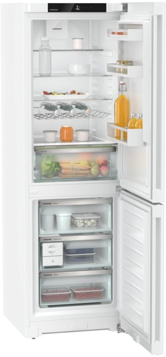 Liebherr CND5223 Wifi Connected 70/30 330L Frost Free Fridge Freezer White | Atlantic Electrics - 39478173106399 