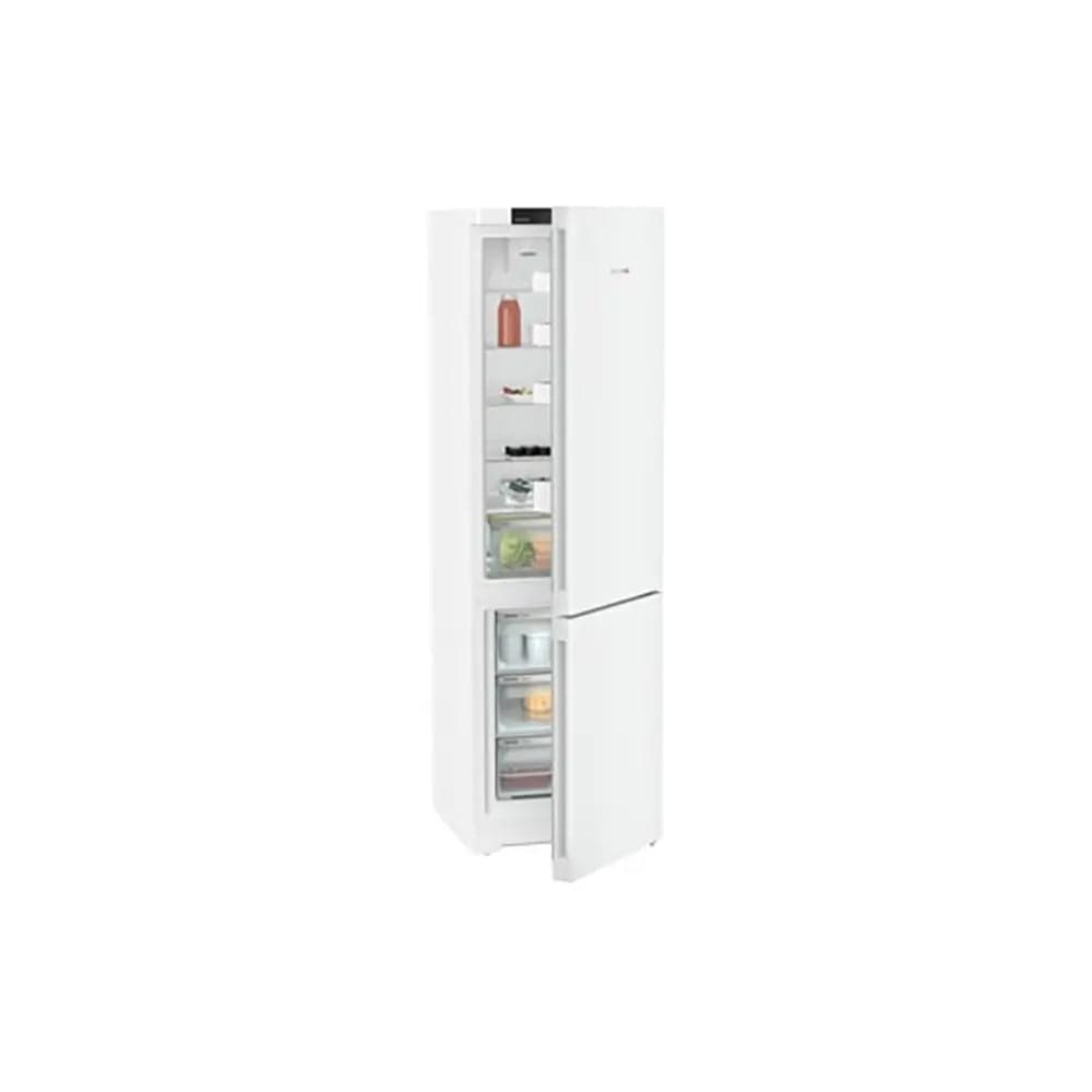 Liebherr CND5703 Pure 371 Litre Combined Fridge-Freezer with EasyFresh and NoFrost, 3 Freezer Drawers, 59.7cm Wide - White | Atlantic Electrics