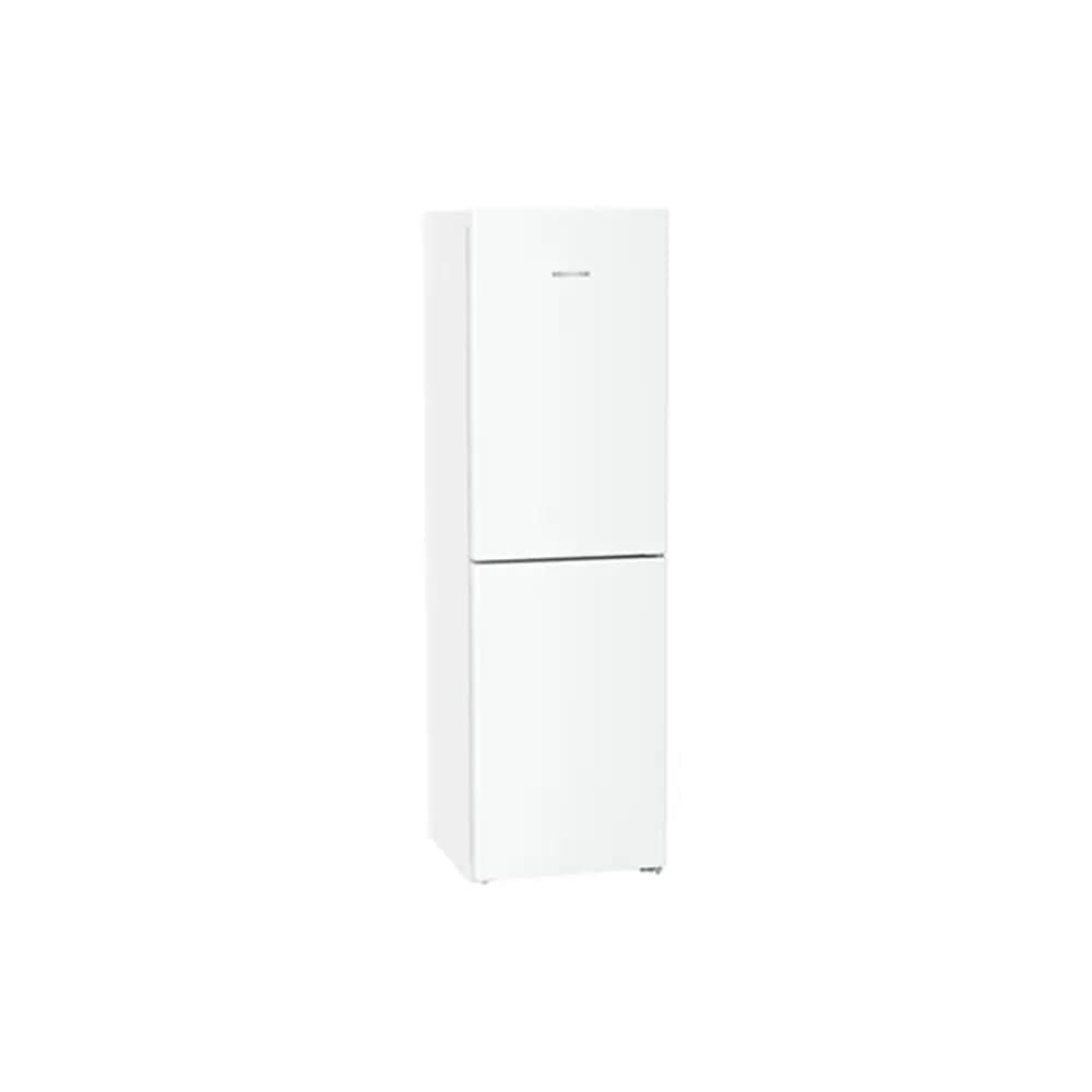 Liebherr CND5704 Pure 359 Litre Combined Fridge Freezer with EasyFresh and NoFrost, 59.7cm Wide - White | Atlantic Electrics - 39478175236319 