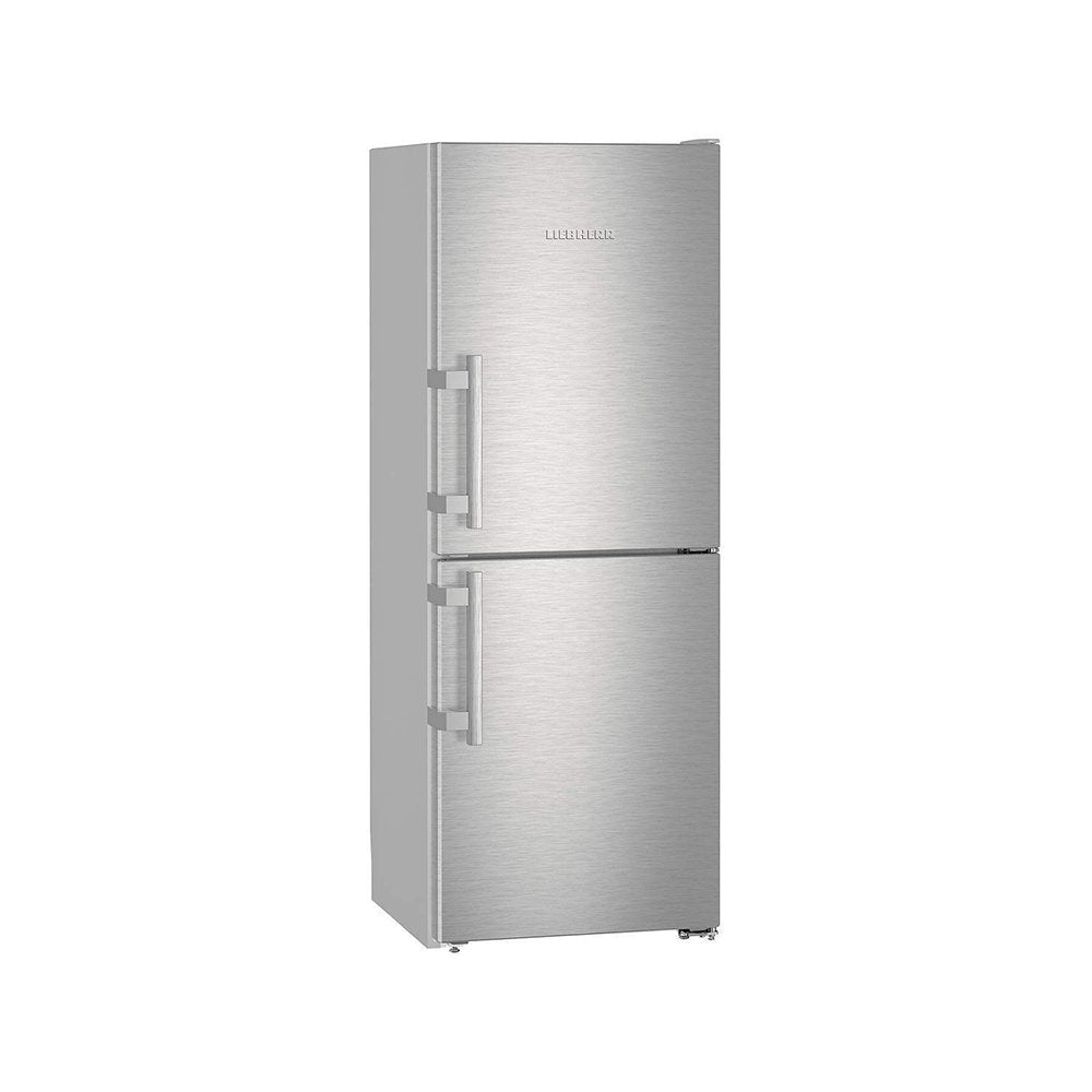 Liebherr CNEF3115 269 Litre Freestanding Fridge Freezer 50-50 Split with Frost Free- 60cm Wide- Stainless Steel | Atlantic Electrics