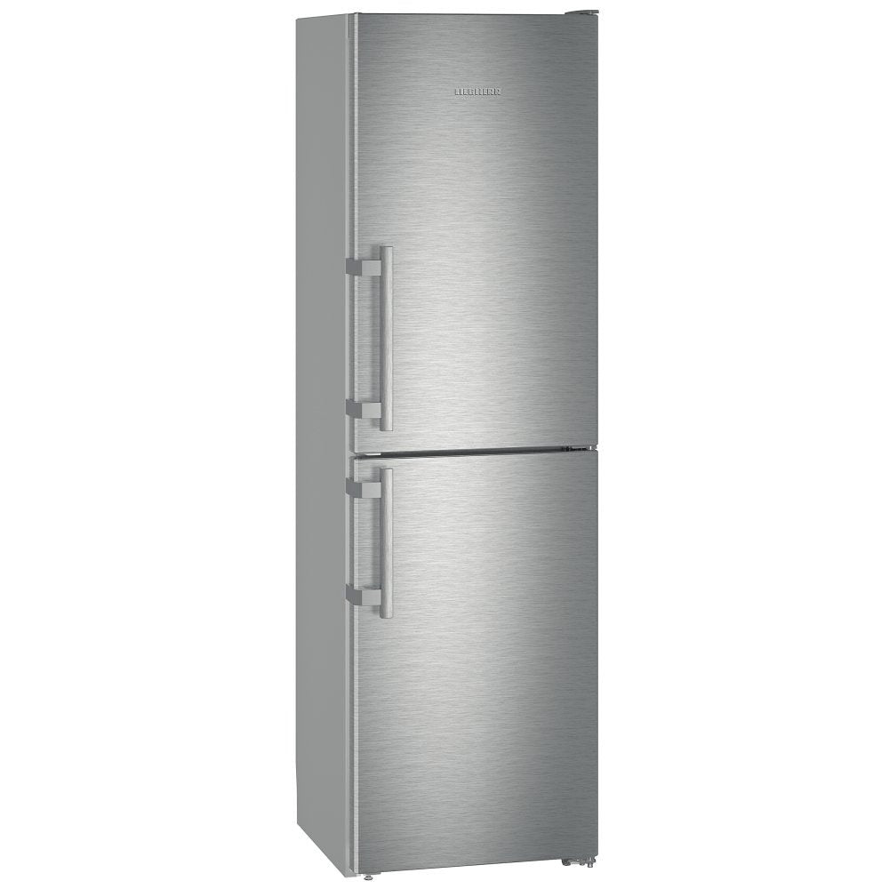Liebherr CNef3915 350 Litre Freestanding Fridge Freezer 50-50 Split Frost Free 60cm Wide - Stainless Steel | Atlantic Electrics - 39478171205855 