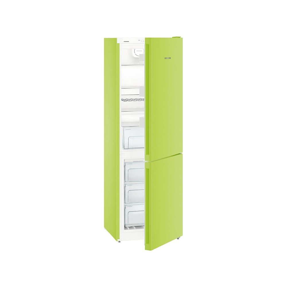 Liebherr CNKW4313 310 Litre Freestanding Fridge Freezer with NoFrost 60cm Wide- Kiwi Green - Atlantic Electrics - 39478174220511 