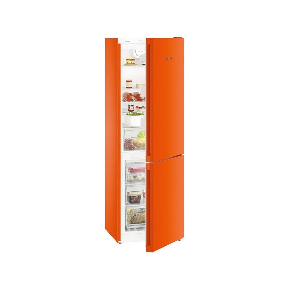 Liebherr CNNO4313 310 Litre Freestanding Fridge Freezer 60-40 Split Frost Free 60cm Wide - Orange | Atlantic Electrics - 39478174318815 