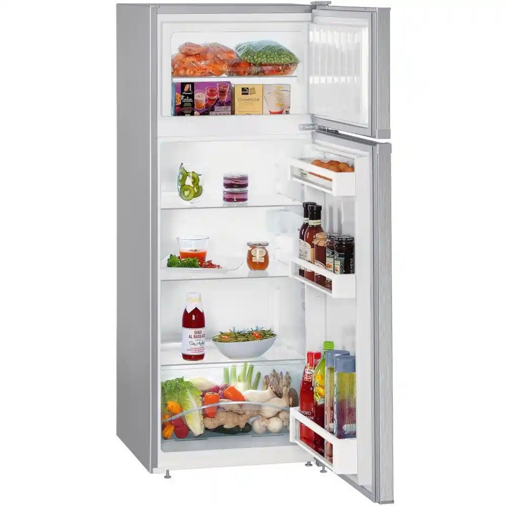 Liebherr CTel2531 Freestanding Fridge Freezer 190 litres/44 litres- Silver - Atlantic Electrics - 40751223603423 