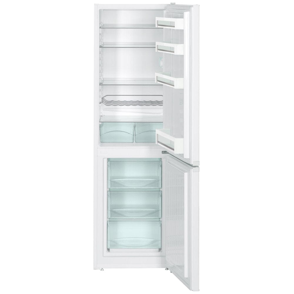 Liebherr CU3331 296 Litre Automatic Freestanding Fridge Freezer with SmartFrost, 55cm Wide - White | Atlantic Electrics - 39478179823839 