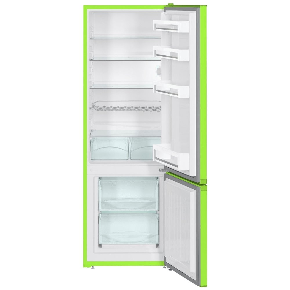 Liebherr CUkw2831 265 Litre Freestanding Fridge Freezer 55cm Wide- Kiwi Green - Atlantic Electrics - 39478180053215 