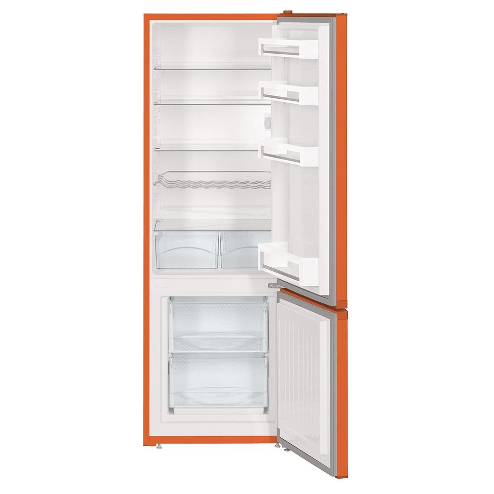 Liebherr CUno2831 Freestanding Fridge Freezer 212 litres/54 litres - Neon Orange | Atlantic Electrics - 39478179135711 