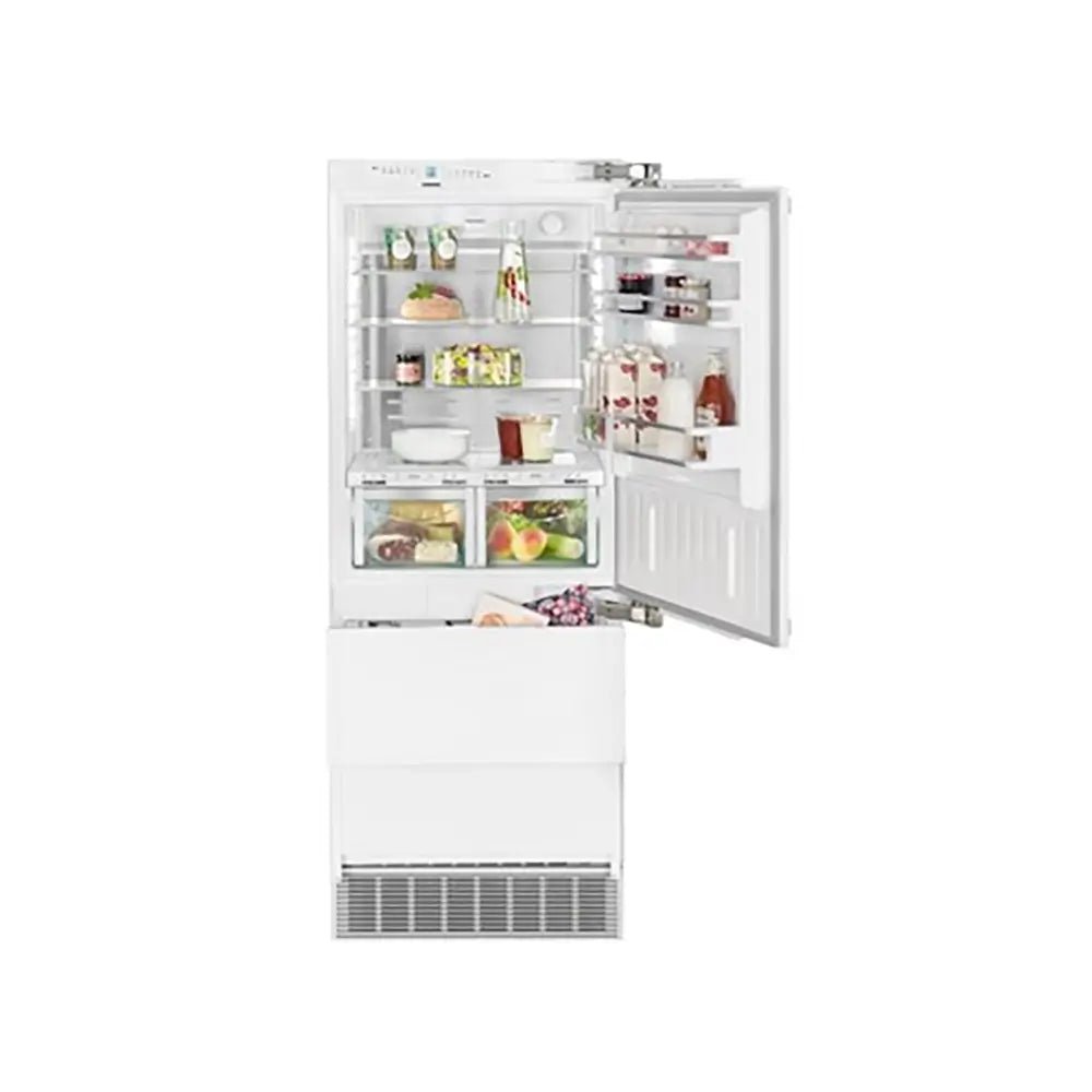 Liebherr ECBN5066-617 PremiumPlus 402 Litre Integrated Combined Refrigerator-Freezer with Right Side Door Hinges, BioFresh and NoFrost - 76.2cm Wide - Atlantic Electrics - 40182509011167 