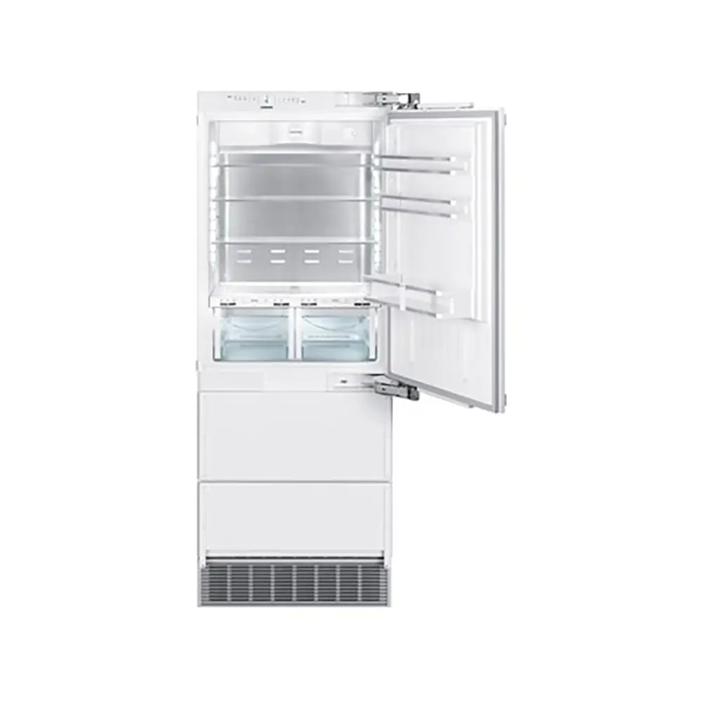 Liebherr ECBN5066-617 PremiumPlus 402 Litre Integrated Combined Refrigerator-Freezer with Right Side Door Hinges, BioFresh and NoFrost - 76.2cm Wide - Atlantic Electrics - 40182509043935 