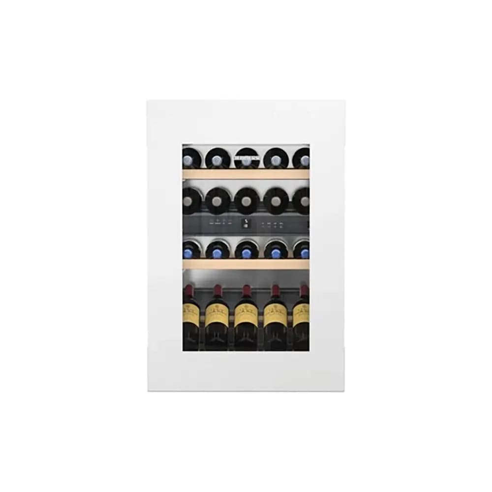 Liebherr EWTgw1683 Vinidor 104 Litre Built-In Multi-Temperature Wine Cabinet, 33 Bordeaux Bottles, Flush-Mounted Door Assembly - 59.5cm Wide | Atlantic Electrics - 39478181101791 