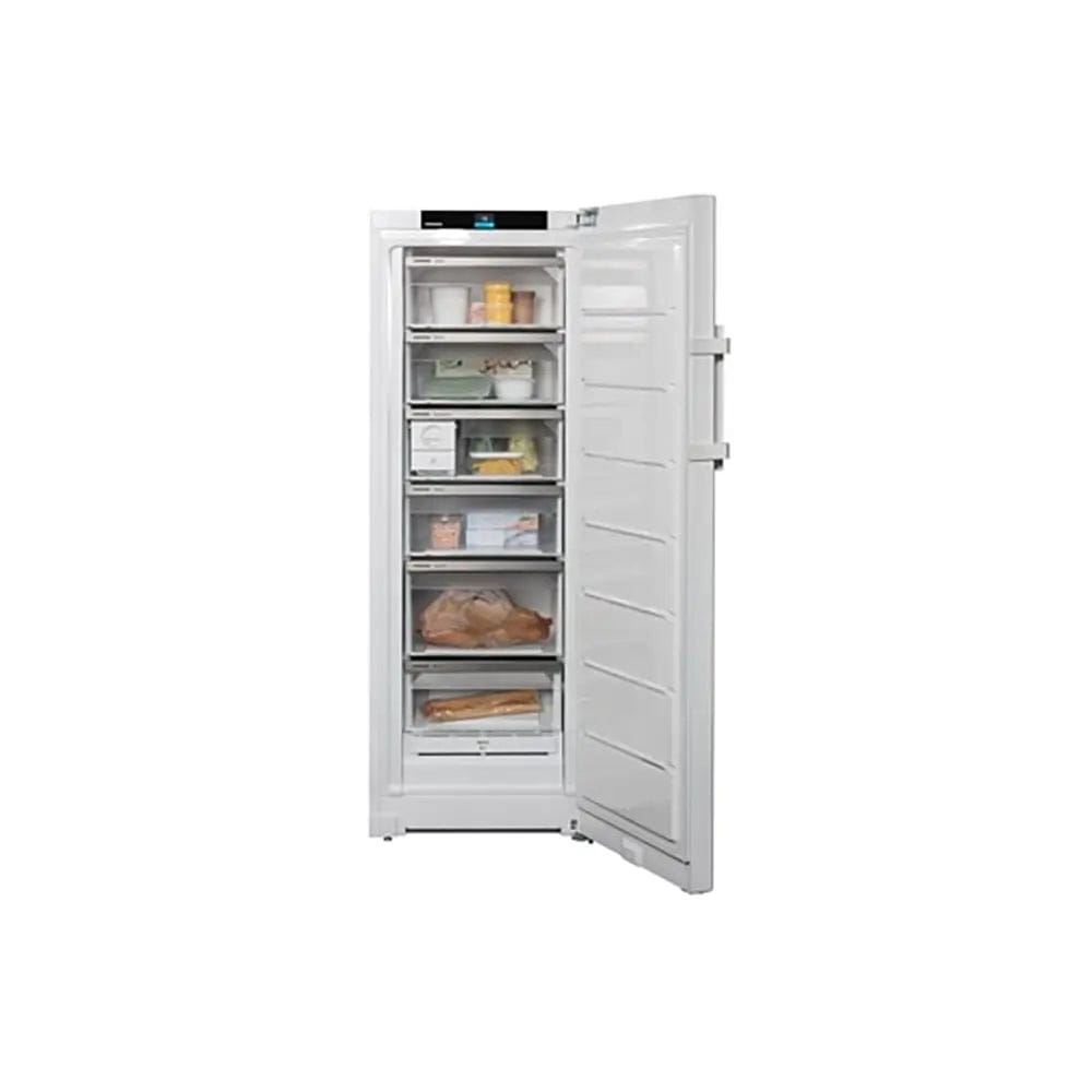 Liebherr FND5056 Prime 238 Litre Freestanding Freezer with NoFrost, EasyTwist Ice, 6 Drawers, 59.7cm Wide - White | Atlantic Electrics - 39478190604511 