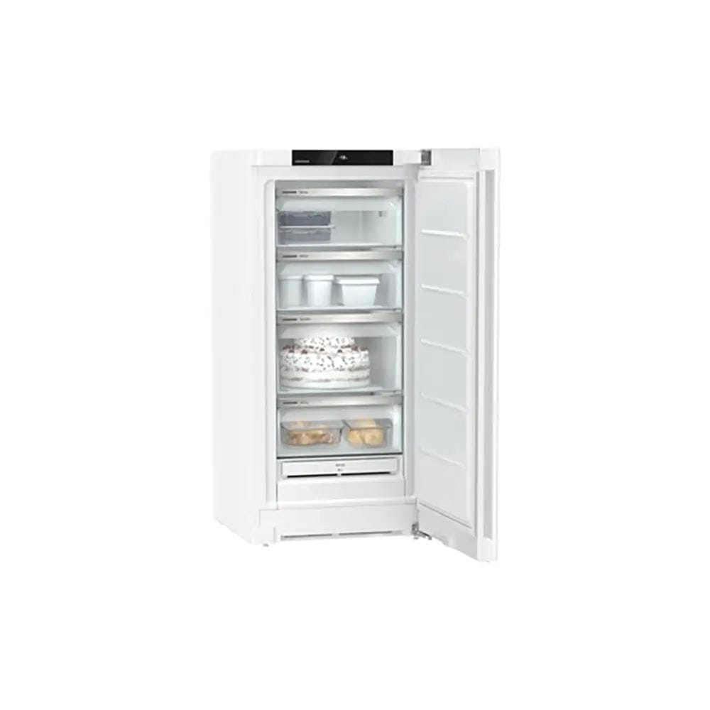 Liebherr FNE4224 Plus 160 Litre Freestanding Freezer with NoFrost, 4 Drawers, 59.7cm Wide - White | Atlantic Electrics - 39478189785311 