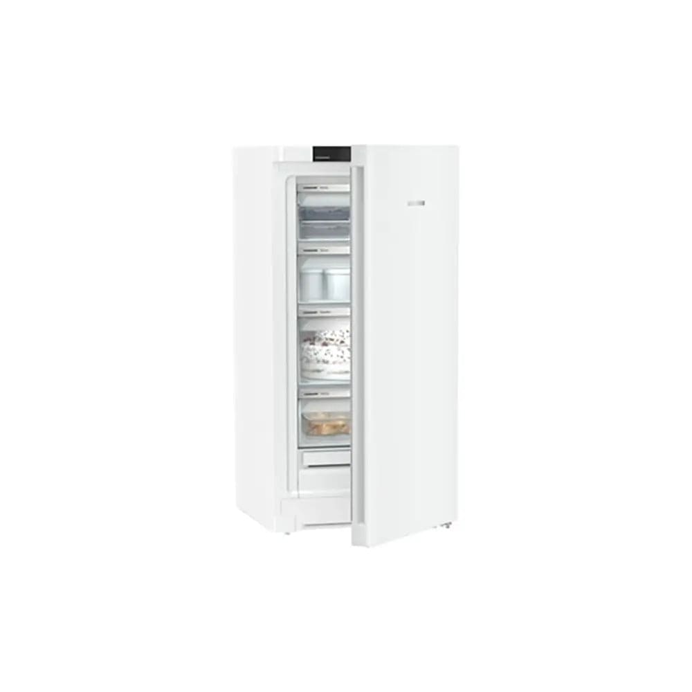 Liebherr FNE4224 Plus 160 Litre Freestanding Freezer with NoFrost, 4 Drawers, 59.7cm Wide - White | Atlantic Electrics - 39478189883615 