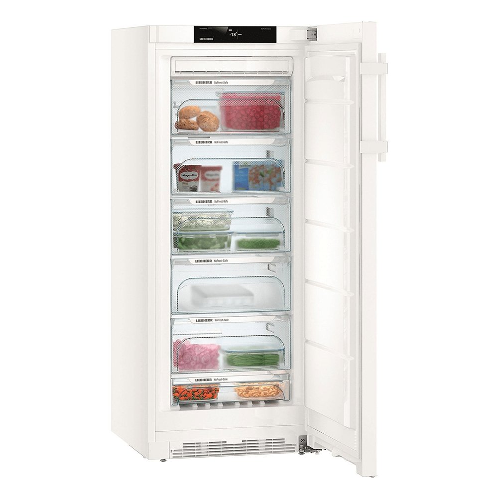 Liebherr GN3235 200 Litre Comfort Freestanding Freezer with NoFrost 60cm Wide- White | Atlantic Electrics - 39478188540127 