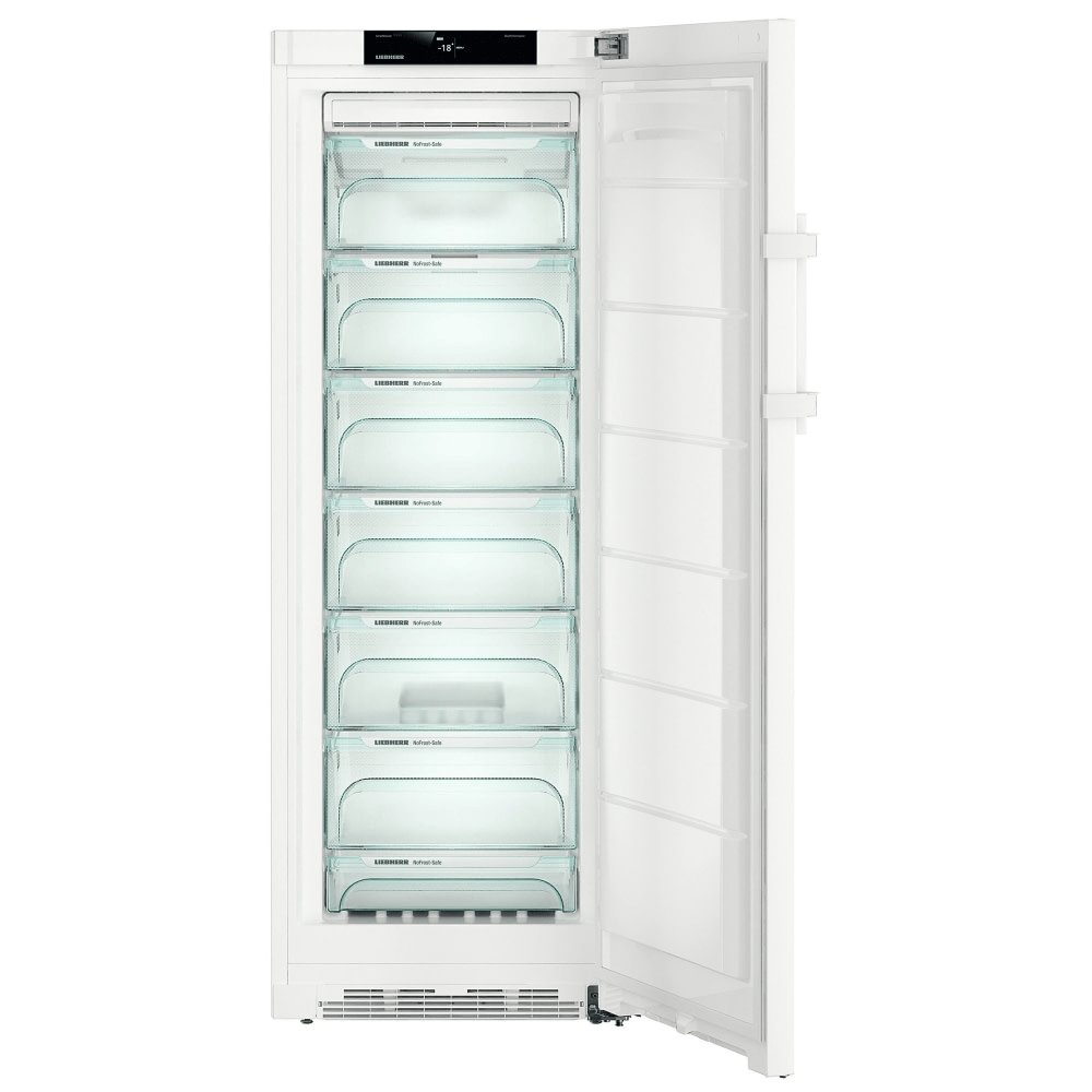 Liebherr GN3735 238 Litre Comfort Freestanding Freezer with NoFrost 60cm Wide- White | Atlantic Electrics - 39478187688159 
