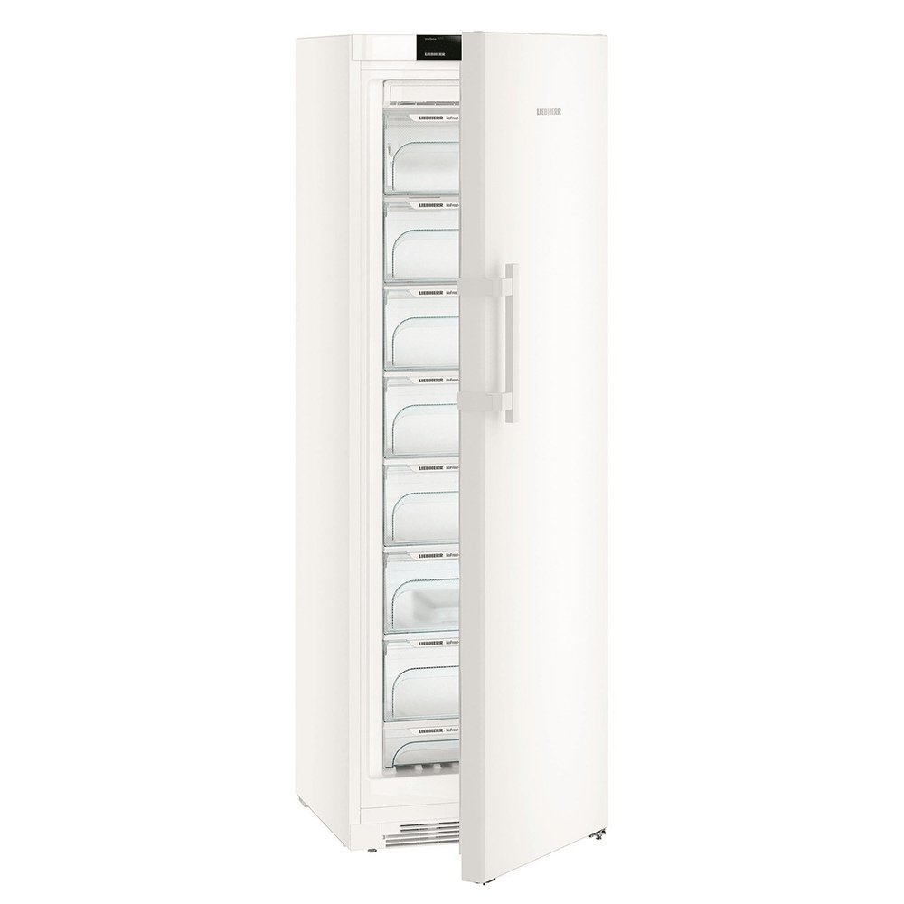 Liebherr GN4335 276 Litre Freestanding Freezer with NoFrost 60cm Wide- White | Atlantic Electrics - 39478188769503 