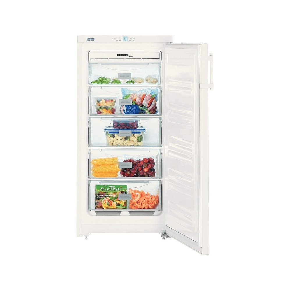 Liebherr GNP1913 158 Litre Freestanding Freezer Frost Free 60cm Wide - White | Atlantic Electrics