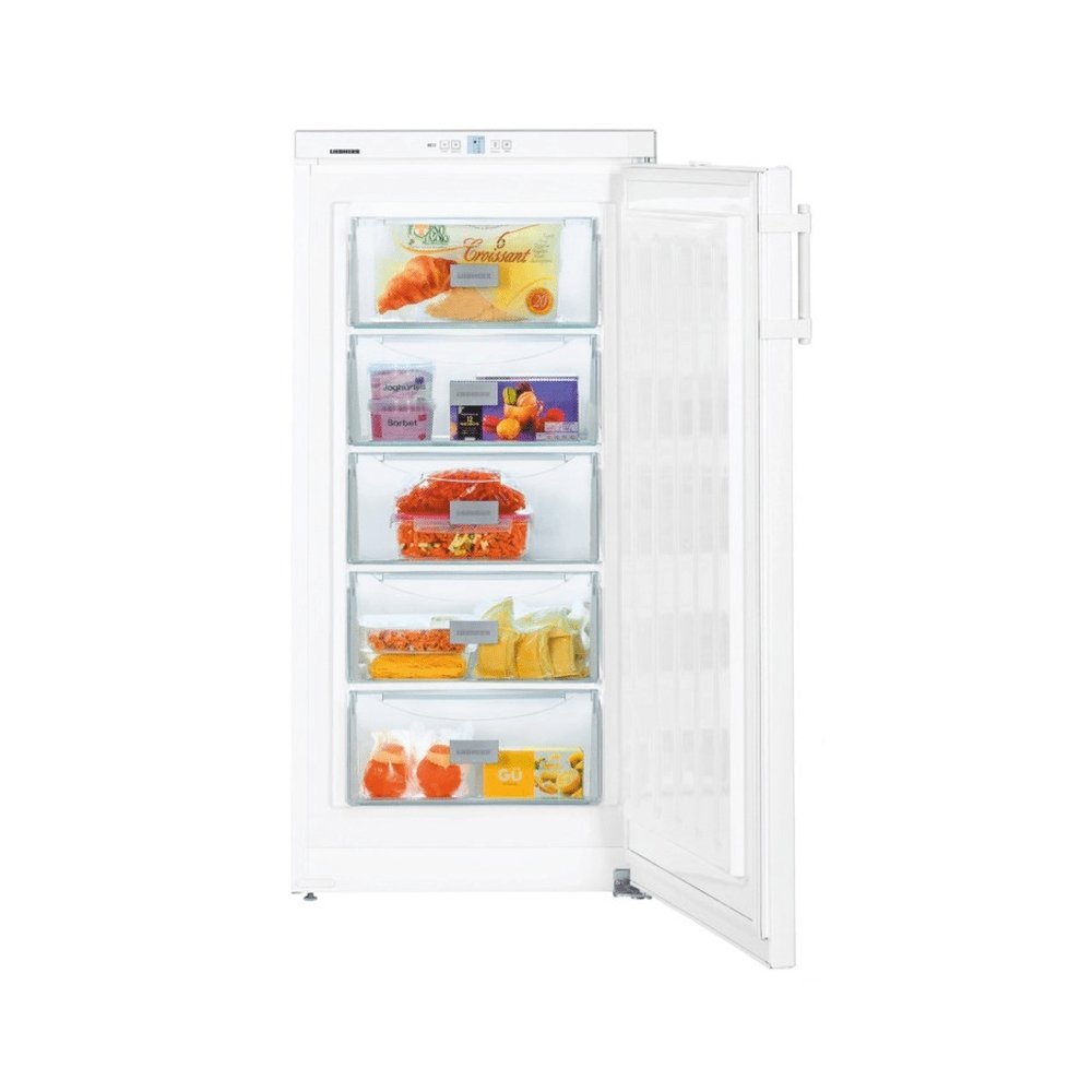 Liebherr GP2033 157 Litre Freestanding Under Counter Freezer 60cm Wide- White | Atlantic Electrics
