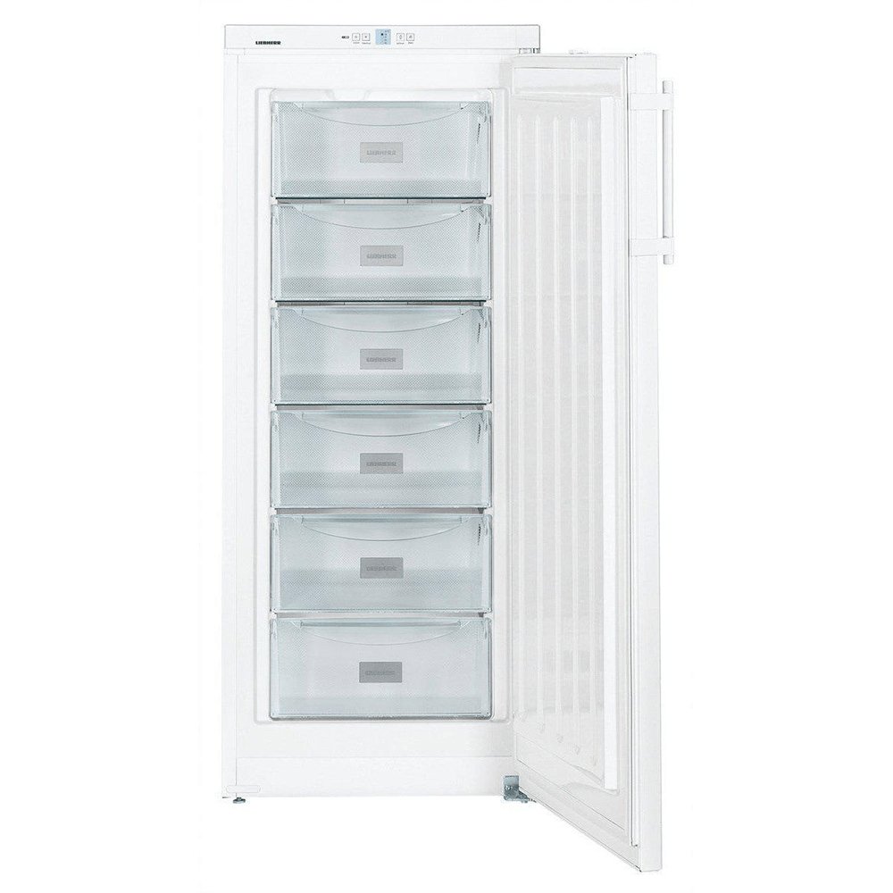 Liebherr GP2433 191 Litre Comfort Freezer with SmartFrost, FrostProtect, 6 Freezer Drawers 60cm Wide - Atlantic Electrics - 39478191554783 
