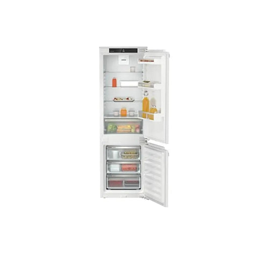 Liebherr ICE5103 Pure 264 Litre Integrated Fridge Freezer with EasyFresh and SmartFrost, Fixed Door, 4 Fridge Shelves, 3 Freezer Drawers - 55.9cm Wide | Atlantic Electrics
