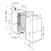 Thumbnail Liebherr ICNSF5103 Pure 253 Litre Integrated Fridge Freezer with EasyFresh & NoFrost- 39478193881311