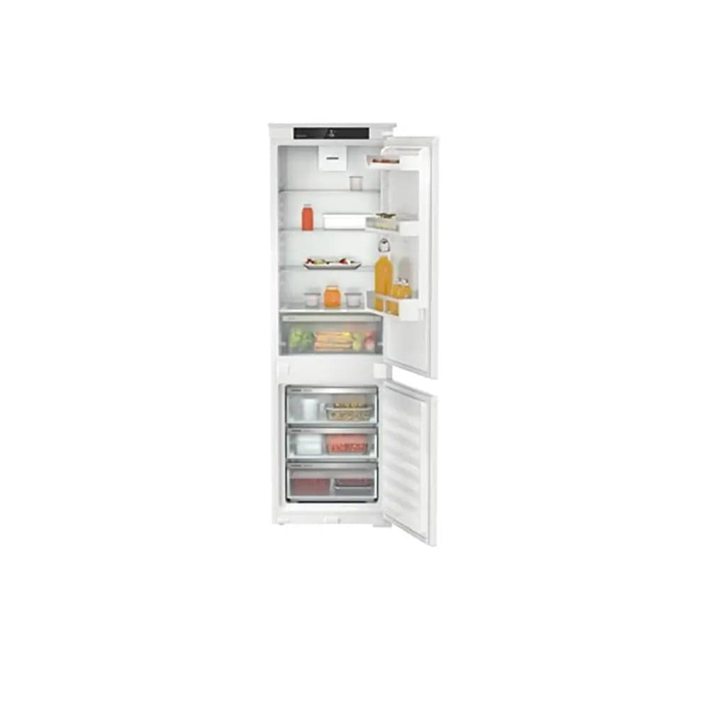 Liebherr ICSE5103 Pure 264 Litre Integrated Fridge Freezer with EasyFresh and SmartFrost, Sliding Door - 54.1cm Wide | Atlantic Electrics - 39478193553631 