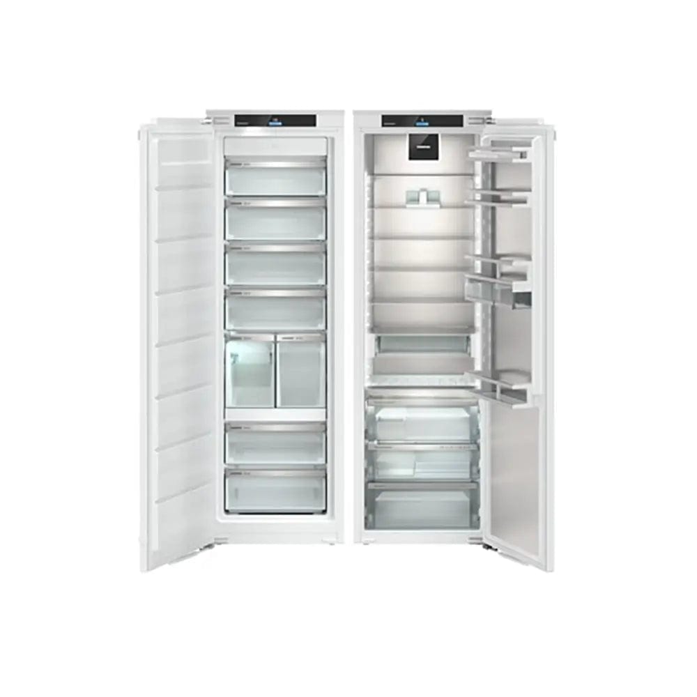 Liebherr IXRF5185 Peak Integrated Side-by-Side Combination Fridge Freezer with BioFresh and NoFrost, 293L/213L, Fixed Door Assembly - 55.9cm Wide | Atlantic Electrics - 39478196175071 
