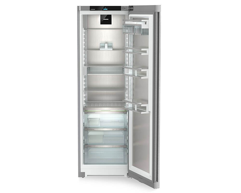 Liebherr Peak RBstd528i 185.5x60cm 384L Stainless Steel Larder Tall Fridge | Atlantic Electrics - 39779680059615 
