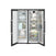 Thumbnail Liebherr Peak XRFbs5295 665L Black Steel No Frost Freestanding Side by Side Fridge Freezer with Ice Maker | Atlantic Electrics- 39478209380575