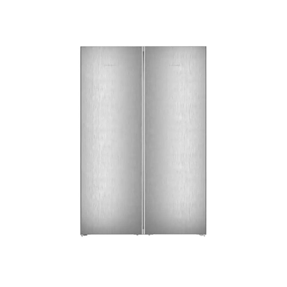 Liebherr Plus XRFsf5240 122cm 677L No Frost Silver Side by Side Fridge Freezer | Atlantic Electrics - 39478210855135 