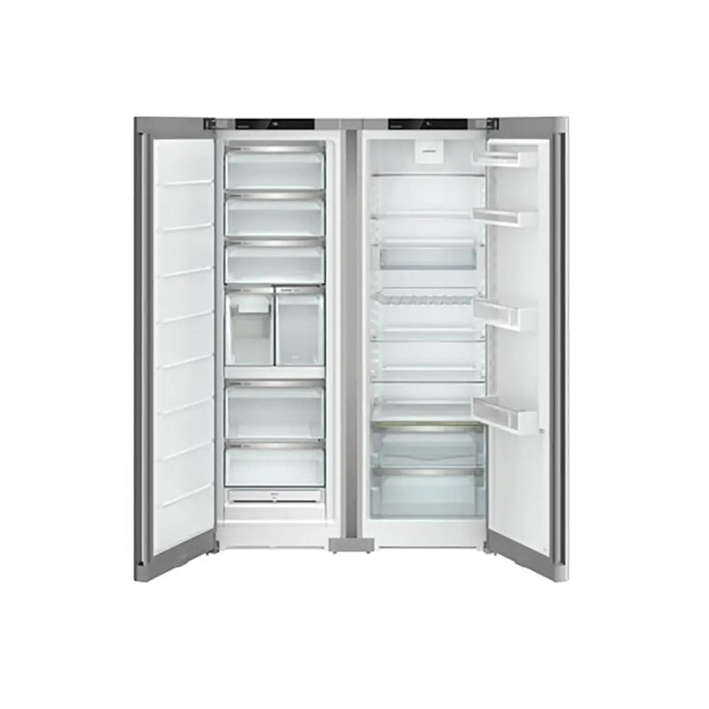 Liebherr Plus XRFsf5240 122cm 677L No Frost Silver Side by Side Fridge Freezer | Atlantic Electrics