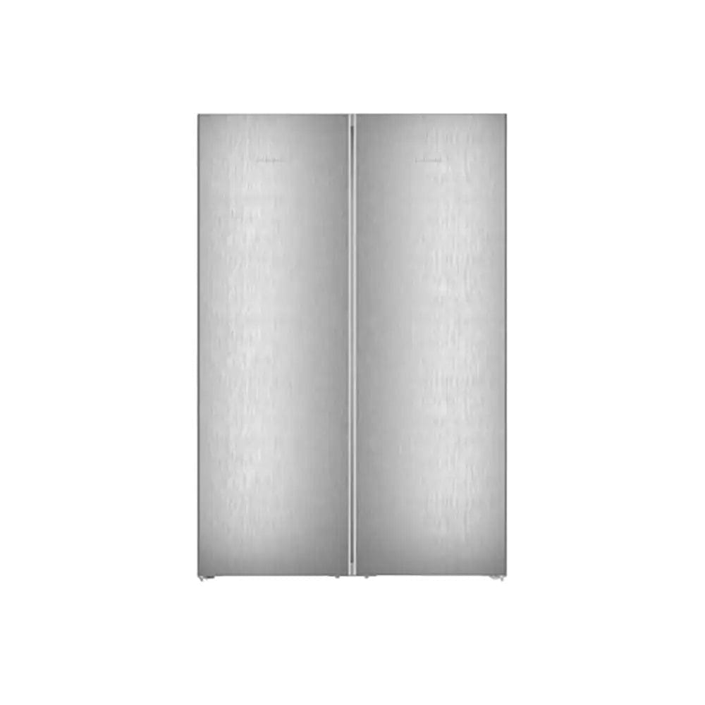 Liebherr Plus XRFSF5245 122cm 660L No Frost Silver Side by Side Fridge Freezer | Atlantic Electrics - 39478211117279 