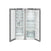 Thumbnail Liebherr Plus XRFSF5245 122cm 660L No Frost Silver Side by Side Fridge Freezer | Atlantic Electrics- 39478211051743