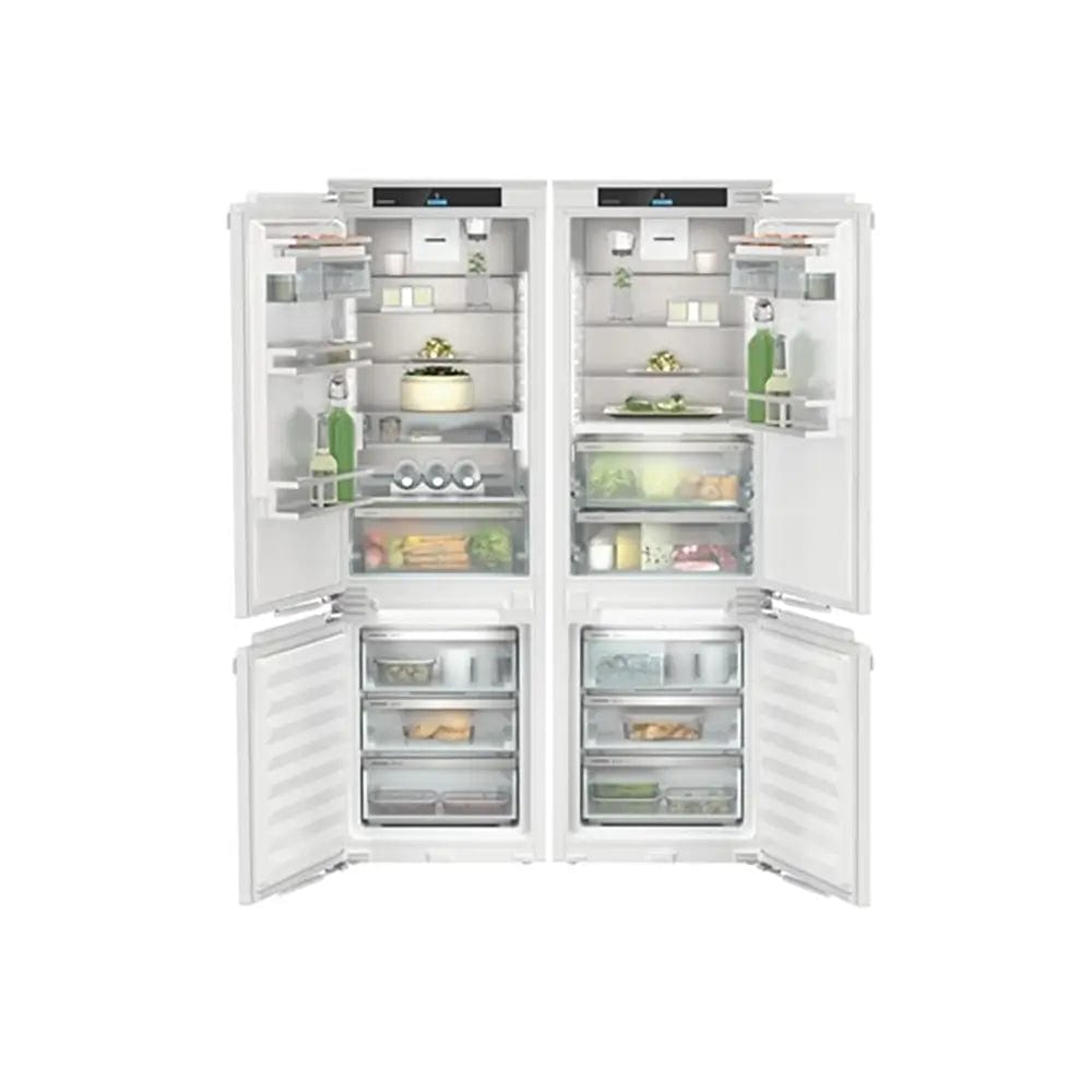 Liebherr Prime IXCC5165 178cm 500L Bio Fresh No Frost Built in Side by Side Fridge Freezer | Atlantic Electrics - 39478210363615 