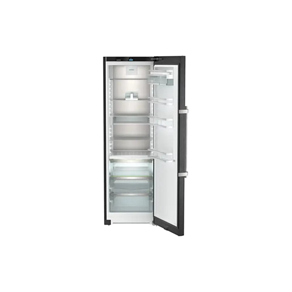 Liebherr Prime RBbsc5250 185x60cm 387L Black Steel Larder Fridge | Atlantic Electrics - 39478213345503 