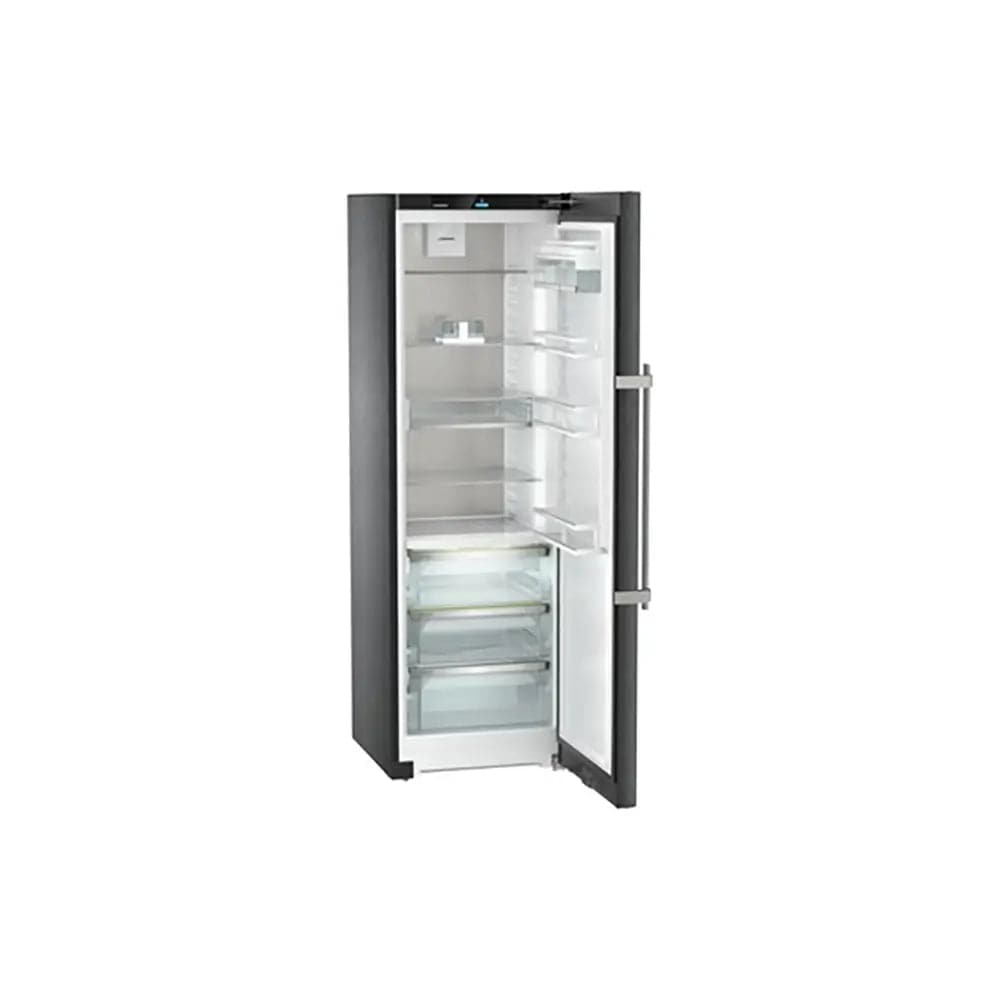 Liebherr Prime RBbsc5250 185x60cm 387L Black Steel Larder Fridge | Atlantic Electrics - 39478213279967 